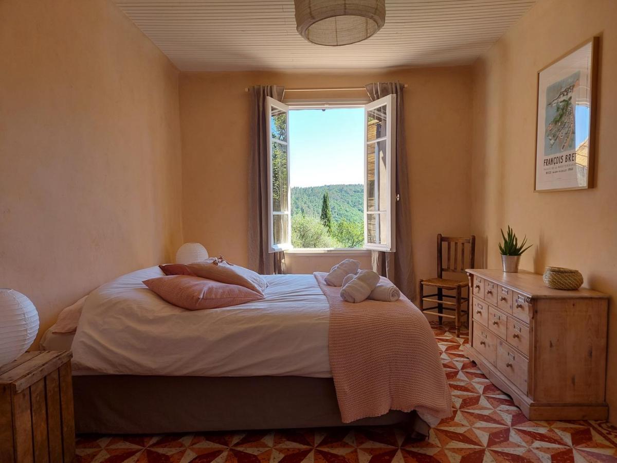 Maison A La Campagne Avec Spa Et Piscine Туррет-сюр-Лу Экстерьер фото